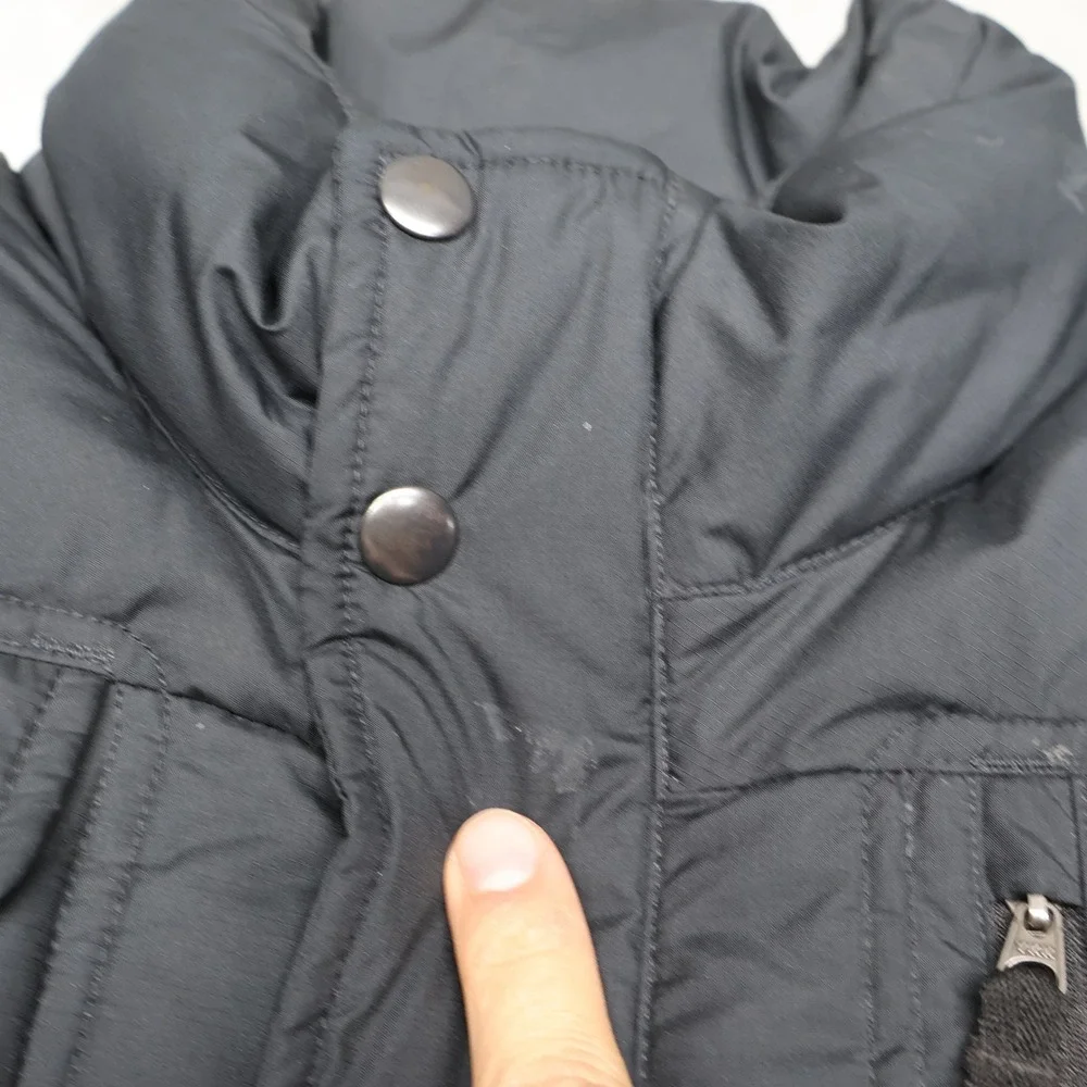 REI‎ Jacket Boys XL 18 Black Full Zip Ripstop Light Pack Puffer Quilted Outdoor